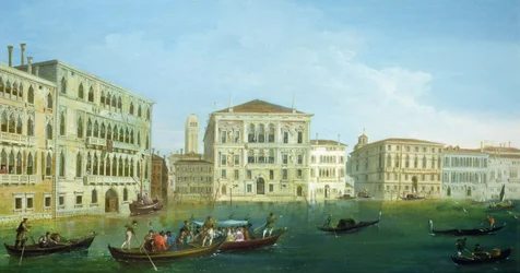 The Casa Foscari and the Palazzo Balbi, from the Grand Canal, Venice